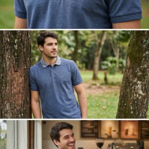 Camisa Gola Polo Malha 100% algodão Peruano
