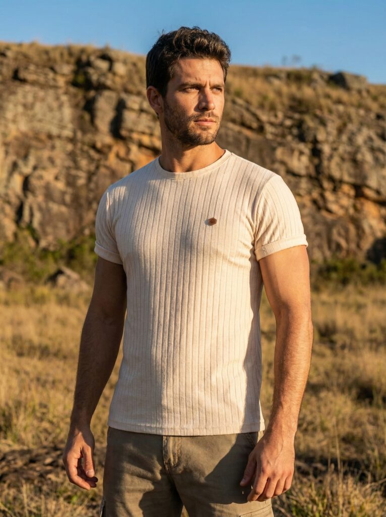 Camisa Canelada Premium Off