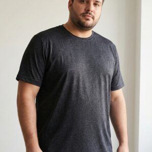 Camisa Tech Plus Preto Mescla