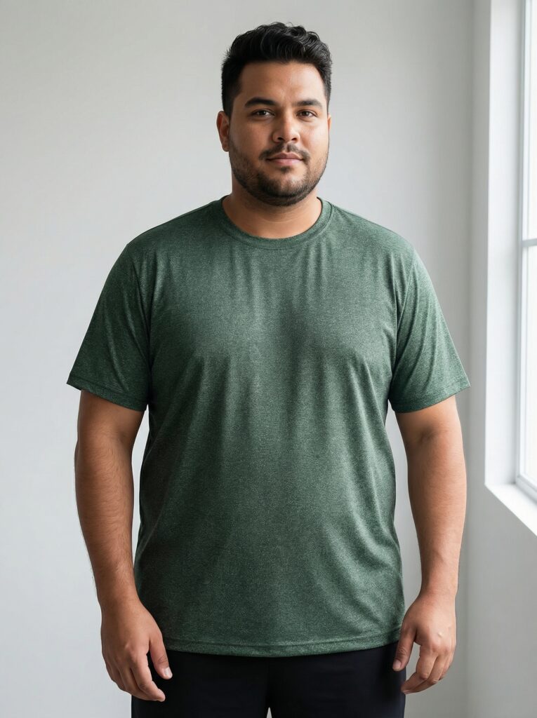 Camisa Tech Plus Verde Mescla