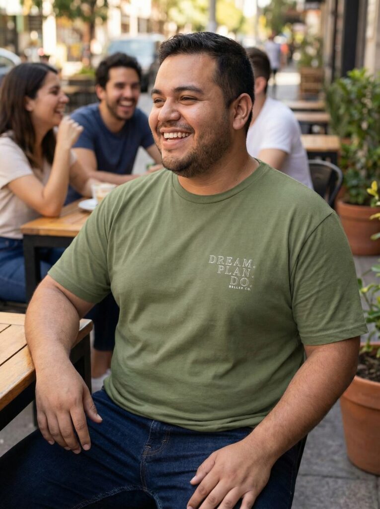 Camiseta 100% algodão premium fio 30.1 Verde