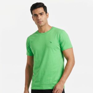 Camiseta 100% Algodão Peruano Verde