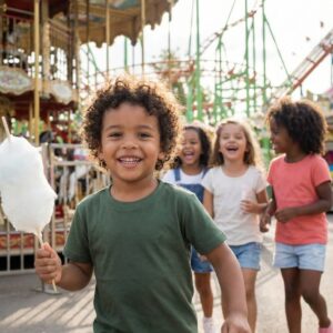 Camiseta 100% algodão peruano infantil