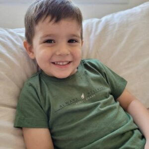 Camiseta 100% algodão peruano infantil