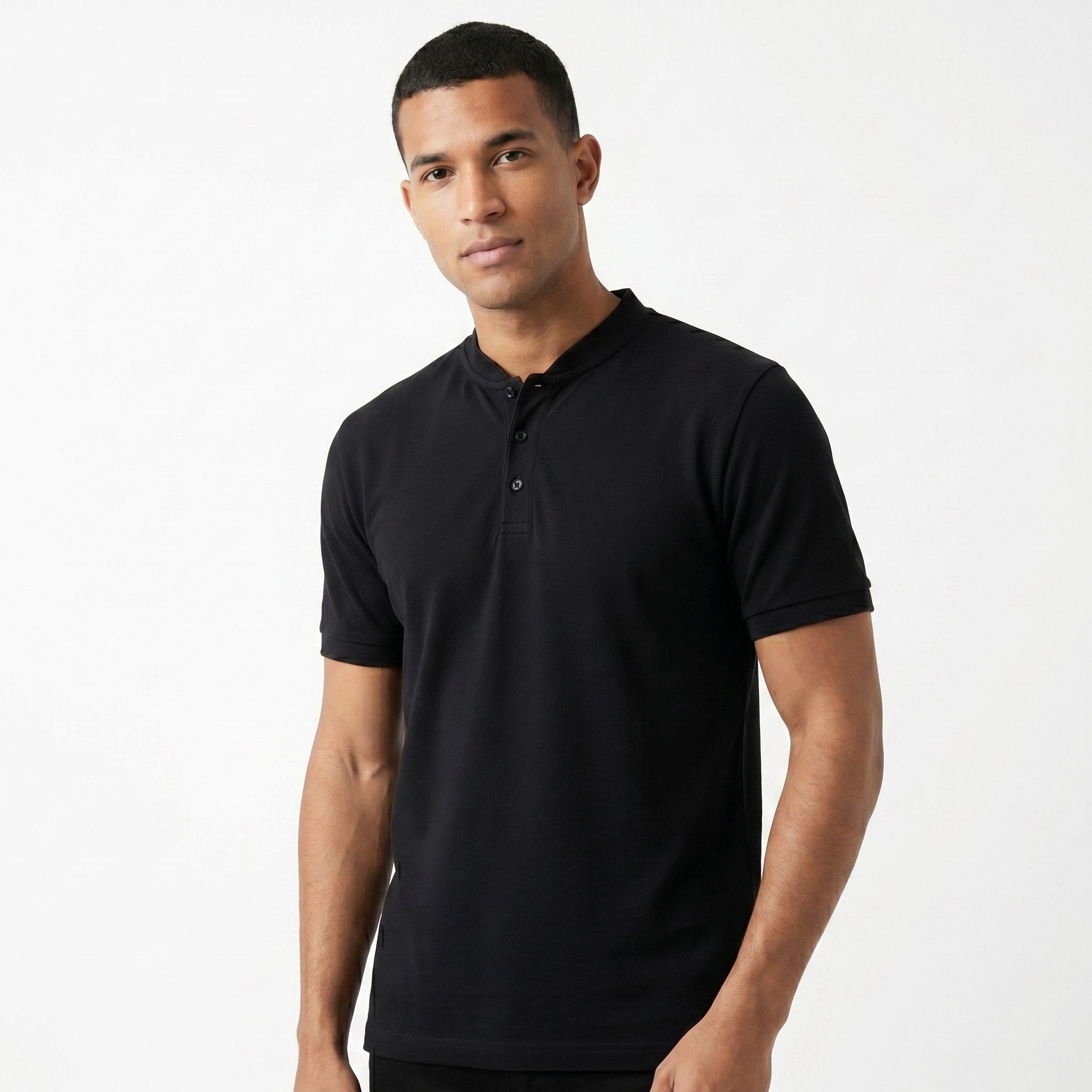 Camisa Gola Portuguesa Preta ou Azul Marinho - Imagem 2